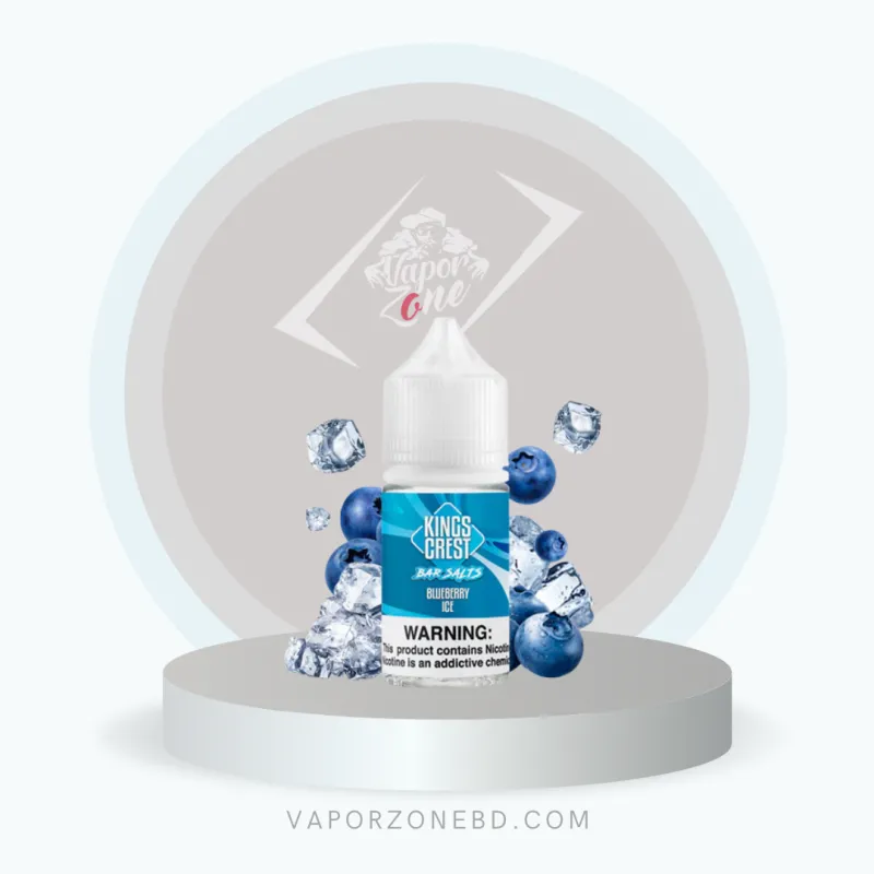 Kings Crest Blueberry Ice NicSalt